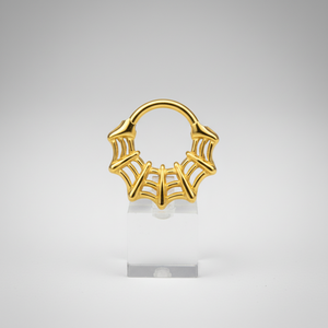 SPIDER WEB SEPTUM RING (1 PC)
