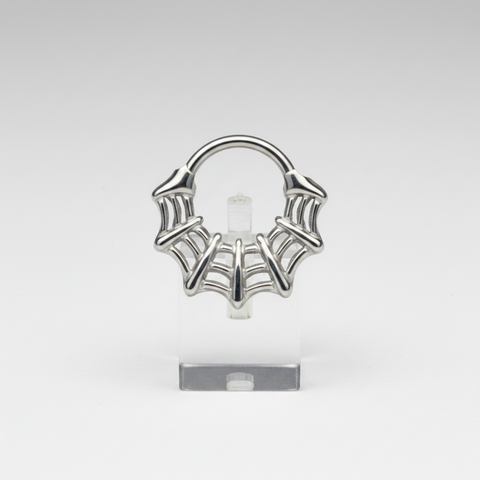 SPIDER WEB SEPTUM RING (1 PC)