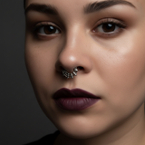 SPIDER WEB SEPTUM RING (1 PC)