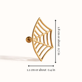 SPIDER WEB EARRING