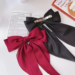 GRAND BOW HAIR CLIP