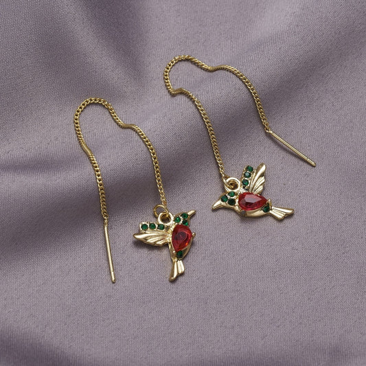 HUMMINGBIRD EARRINGS (PAIR)