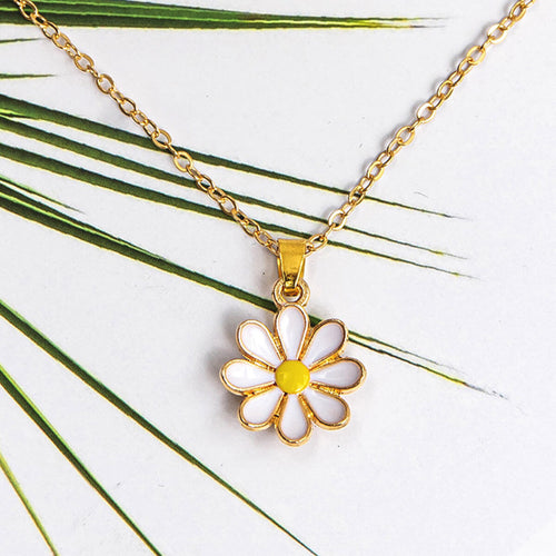 DAINTY DAISY NECKLACE