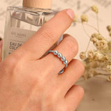 ANXIETY BEAD RING (ADJUSTABLE)