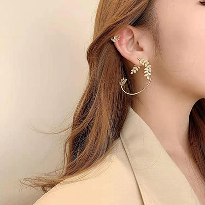 LEAF EAR CUFFS (PAIR)