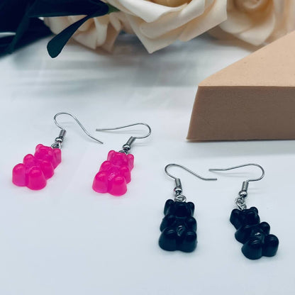 GUMMY BEAR EARRINGS (PAIR)