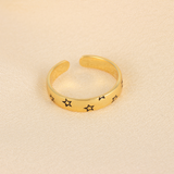 STAR OPEN RING BAND (ADJUSTABLE)