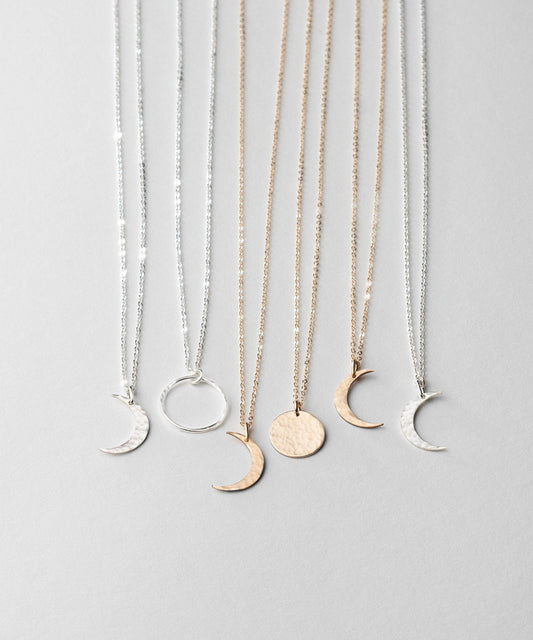 MOON PHASE NECKLACE