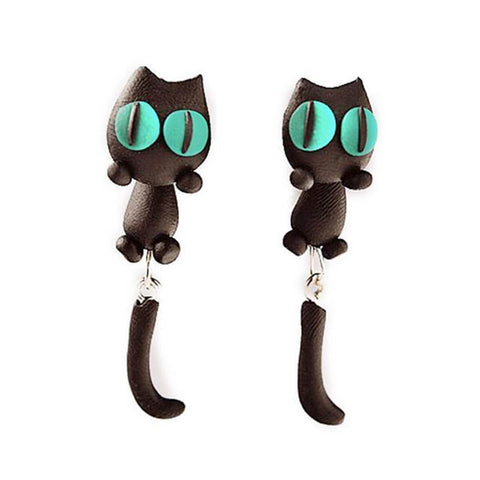 Handmade Cat Earrings