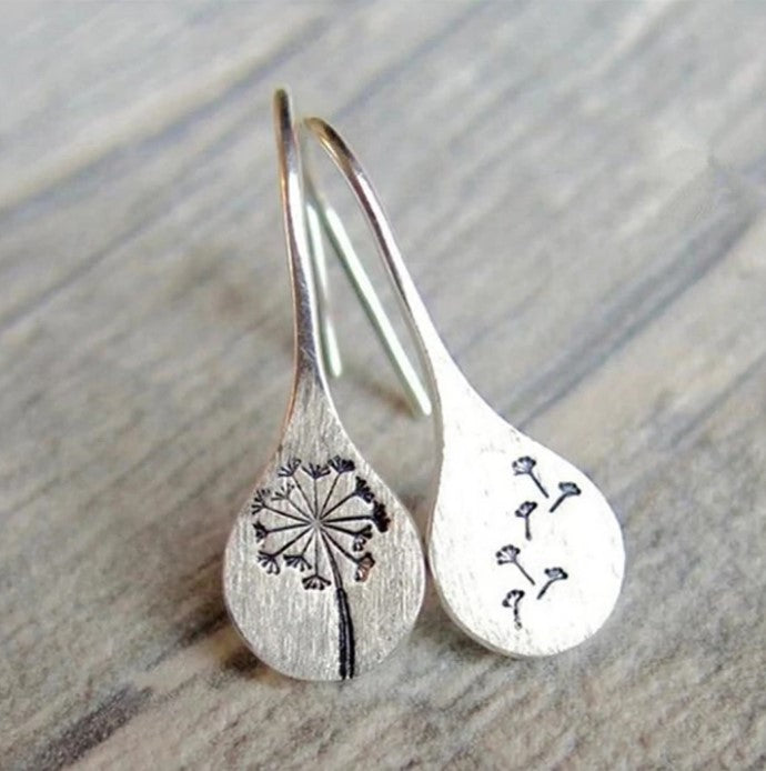 DANDELION EARRINGS (PAIR)