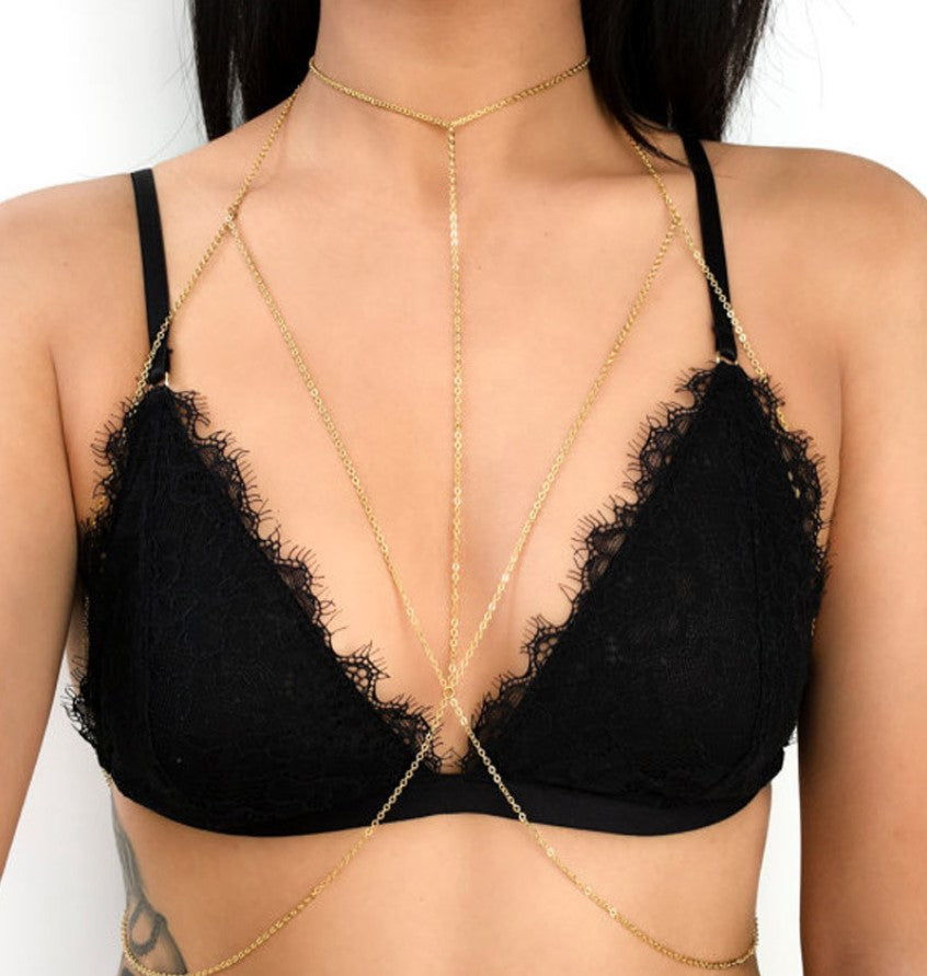 HIGH NECK BODY CHAIN (ADJUSTABLE)