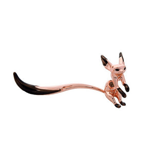 WAGGLING TAIL FOX EARRINGS (PAIR)