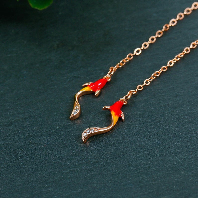 LUCKY KOI EARRINGS (PAIR)