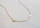 MOON & STAR NECKLACE