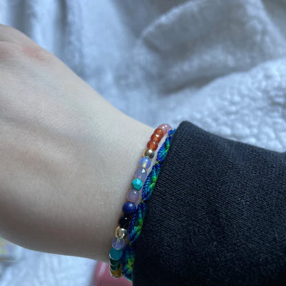 CRYSTAL RAINBOW BRACELET (ADJUSTABLE) - FREE