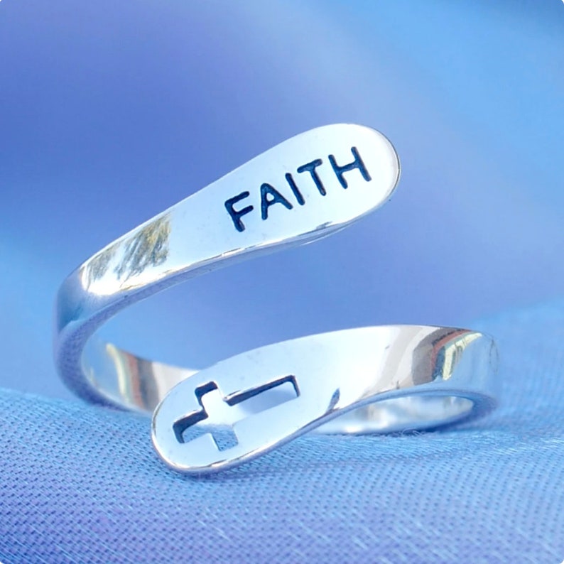 Faith adjustable ring discount