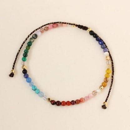 CRYSTAL RAINBOW BRACELET (ADJUSTABLE) - FREE