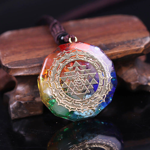 LUMINOUS CHAKRAS NECKLACE