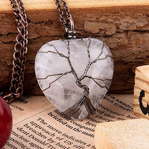 "TREE OF LIFE" HEART NECKLACE