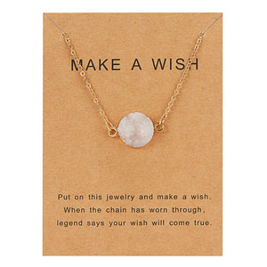 WISH GEMSTONE NECKLACE