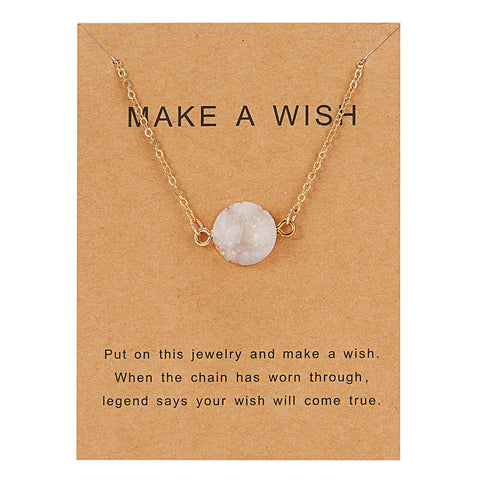WISH GEMSTONE NECKLACE