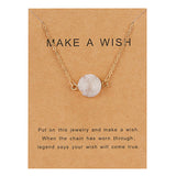 WISH GEMSTONE NECKLACE